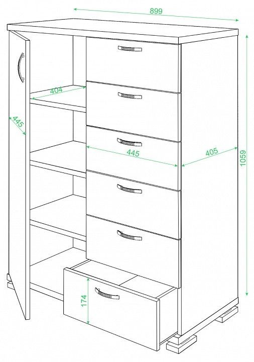 Высота комода. Тумба ТБ-6мн. Тумба 