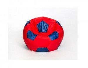 Кресло-мешок Мяч малый красно-синее в Нижнем Тагиле - nizhniy-tagil.ok-mebel.com | фото 1