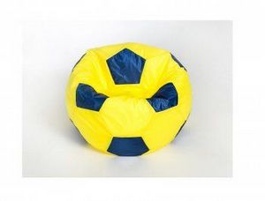 Кресло-мешок Мяч малый желто-синее в Нижнем Тагиле - nizhniy-tagil.ok-mebel.com | фото 1