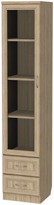 Шкаф для книг с ящиками узкий арт. 220 в Нижнем Тагиле - nizhniy-tagil.ok-mebel.com | фото 4