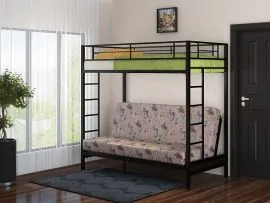Кровать двухъярусная с диваном "Мадлен" в Нижнем Тагиле - nizhniy-tagil.ok-mebel.com | фото 4