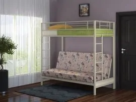 Кровать двухъярусная с диваном "Мадлен" в Нижнем Тагиле - nizhniy-tagil.ok-mebel.com | фото 5