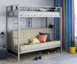 Кровать двухъярусная с диваном "Мадлен" в Нижнем Тагиле - nizhniy-tagil.ok-mebel.com | фото 6