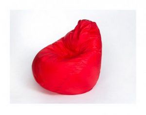 Кресло мешок Груша малое красное в Нижнем Тагиле - nizhniy-tagil.ok-mebel.com | фото 1