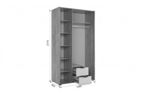 АДАМ Спальный гарнитур (модульный) графит в Нижнем Тагиле - nizhniy-tagil.ok-mebel.com | фото 18