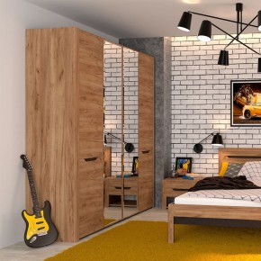 АФИНА А11а Шкаф для одежды (крафт) в Нижнем Тагиле - nizhniy-tagil.ok-mebel.com | фото 2