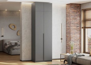 Антресоль 800 «ШК-5» Графит серый в Нижнем Тагиле - nizhniy-tagil.ok-mebel.com | фото 4