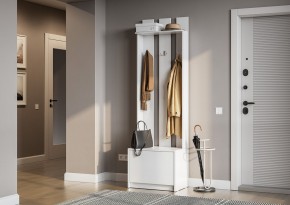 АЙДЕН Прихожая (модульная) белый в Нижнем Тагиле - nizhniy-tagil.ok-mebel.com | фото 3