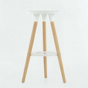Барный стул Barneo N-19 Modern интерьерный белый в Нижнем Тагиле - nizhniy-tagil.ok-mebel.com | фото 4