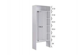БАСКО Прихожая К11 (графит) в Нижнем Тагиле - nizhniy-tagil.ok-mebel.com | фото 6