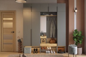 БАСКО Прихожая К7 (графит) в Нижнем Тагиле - nizhniy-tagil.ok-mebel.com | фото 15