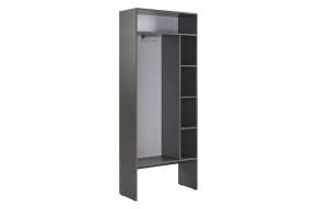 БАСКО Прихожая К7 (графит) в Нижнем Тагиле - nizhniy-tagil.ok-mebel.com | фото 7