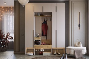 БАСКО Прихожая К9 (кашемир) в Нижнем Тагиле - nizhniy-tagil.ok-mebel.com | фото 2