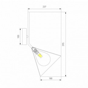 Бра Eurosvet Enigma 70161/1 черный в Нижнем Тагиле - nizhniy-tagil.ok-mebel.com | фото 6