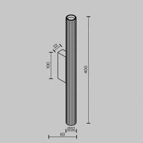 Бра Maytoni Calipso C082WL-12W2.7K-B в Нижнем Тагиле - nizhniy-tagil.ok-mebel.com | фото 4