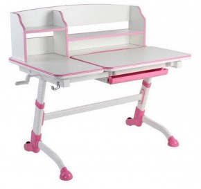 Парта-трансофрмер Amare II Pink с надстройкой в Нижнем Тагиле - nizhniy-tagil.ok-mebel.com | фото 3