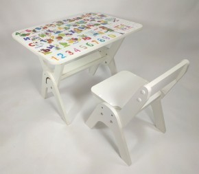 Детский растущий стол-парта и стул Я САМ "Умка" (Алфавит) в Нижнем Тагиле - nizhniy-tagil.ok-mebel.com | фото 6
