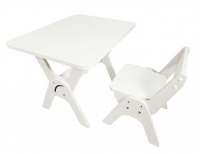 Детский растущий стол-парта и стул Я САМ "Умка" (Белый) в Нижнем Тагиле - nizhniy-tagil.ok-mebel.com | фото