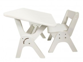 Детский растущий стол-парта и стул Я САМ "Умка" (Белый) в Нижнем Тагиле - nizhniy-tagil.ok-mebel.com | фото 2