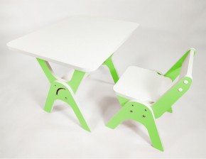 Детский растущий стол-парта и стул Я САМ "Умка" (Зеленый) в Нижнем Тагиле - nizhniy-tagil.ok-mebel.com | фото