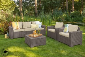 Диван Калифорния 3-х местный (California 2 Sofa), капучино в Нижнем Тагиле - nizhniy-tagil.ok-mebel.com | фото 3