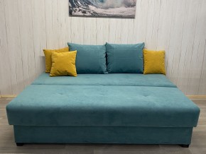 Диван Комфорт-1 (НПБ) велюр Luma 18 + подушки Luma 8 в Нижнем Тагиле - nizhniy-tagil.ok-mebel.com | фото 3