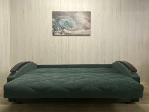 Диван Престиж-16 (НПБ+МДФ) велюр Sensey bottle green в Нижнем Тагиле - nizhniy-tagil.ok-mebel.com | фото 3
