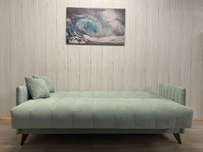 Диван Престиж-3 (НПБ) велюр Sensey mist green в Нижнем Тагиле - nizhniy-tagil.ok-mebel.com | фото 3