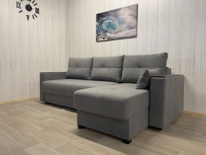 Диван угловой Комфорт-3 (НПБ+МДФ) велюр Galaxy Lite 26 в Нижнем Тагиле - nizhniy-tagil.ok-mebel.com | фото 2