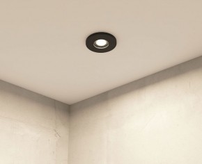 DK2036-BK Встраиваемый светильник влагозащ., IP 44, до 15 Вт, GU10, LED, черный, алюминий в Нижнем Тагиле - nizhniy-tagil.ok-mebel.com | фото 7