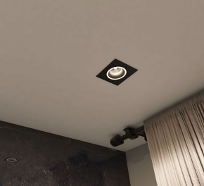 DK2061-BK Встраиваемый светильник IP 20, до 15 Вт, GU10, LED, черный, алюминий в Нижнем Тагиле - nizhniy-tagil.ok-mebel.com | фото 4