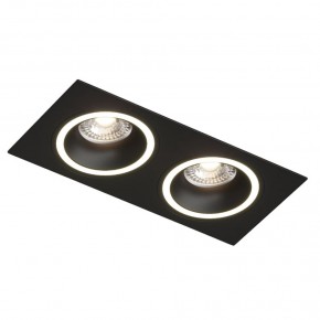 DK2062-BK Встраиваемый светильник, IP 20, до 15 Вт, GU10, LED, черный, алюминий в Нижнем Тагиле - nizhniy-tagil.ok-mebel.com | фото