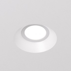 DK2081-WH Встраиваемый точечный светильник для натяжных ПВХ потолков INVIZ, IP 20, до 9 Вт, GU10, LED, белый, ABS-пластик в Нижнем Тагиле - nizhniy-tagil.ok-mebel.com | фото