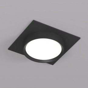 DK2091-BK Встраиваемый светильник FLAT, IP 20, до 15 Вт, GX53, LED, черный, алюминий в Нижнем Тагиле - nizhniy-tagil.ok-mebel.com | фото