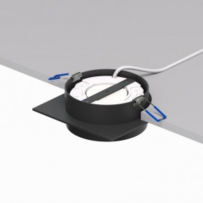 DK2091-BK Встраиваемый светильник FLAT, IP 20, до 15 Вт, GX53, LED, черный, алюминий в Нижнем Тагиле - nizhniy-tagil.ok-mebel.com | фото 4
