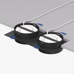 DK2092-BK Встраиваемый светильник FLAT, IP 20, до 15 Вт, GX53, LED, черный, алюминий в Нижнем Тагиле - nizhniy-tagil.ok-mebel.com | фото 2