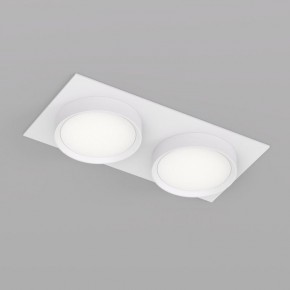 DK2092-WH Встраиваемый светильник FLAT, IP 20, до 15 Вт, GX53, LED, белый, алюминий в Нижнем Тагиле - nizhniy-tagil.ok-mebel.com | фото 2