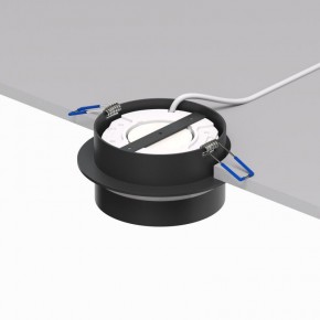 DK2100-BK Встраиваемый светильник NIKO, IP 20, до 15 Вт, GX53, LED, черный, акрил, алюминий в Нижнем Тагиле - nizhniy-tagil.ok-mebel.com | фото 4