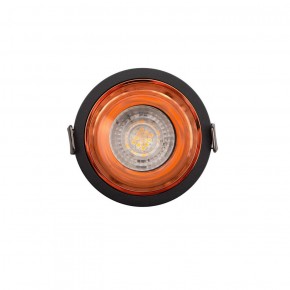 DK2410-BK Встраиваемый светильник, IP 20, 5 Вт, GU10, черно-коричневый, алюминий в Нижнем Тагиле - nizhniy-tagil.ok-mebel.com | фото 3