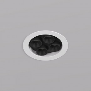 DK2510-WB Встраиваемый светильник SPACE со светодиодом d65 220V 8W 38° 4000К IP20 белый/черный алюминий в Нижнем Тагиле - nizhniy-tagil.ok-mebel.com | фото 2
