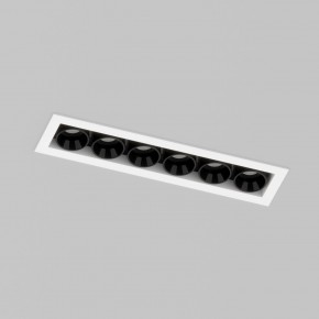 DK2514-WB Встраиваемый светильник SPACE со светодиодом L126mm 220V 10W 38° 4000К IP20 белый/черный алюминий в Нижнем Тагиле - nizhniy-tagil.ok-mebel.com | фото 2