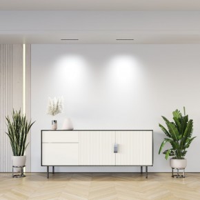 DK2515-WB Встраиваемый светильник SPACE со светодиодом L240mm 220V 20W 38° 4000К IP20 белый/черный алюминий в Нижнем Тагиле - nizhniy-tagil.ok-mebel.com | фото 7