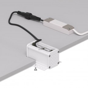 DK2530-WB Встраиваемый светильник SPACE со светодиодом под шпатлевку L69mm 220V 6W 38° 4000К IP20 белый/черный алюминий в Нижнем Тагиле - nizhniy-tagil.ok-mebel.com | фото 5