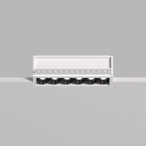 DK2531-WB Встраиваемый светильник SPACE со светодиодом под шпатлевку L126mm 220V 10W 38° 4000К IP20 белый/черный алюминий в Нижнем Тагиле - nizhniy-tagil.ok-mebel.com | фото 3