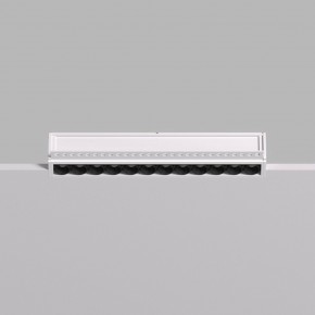 DK2532-WB Встраиваемый светильник SPACE со светодиодом под шпатлевку L240mm 220V 20W 38° 4000К IP20 белый/черный алюминий в Нижнем Тагиле - nizhniy-tagil.ok-mebel.com | фото 4