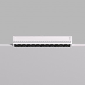 DK2532-WB Встраиваемый светильник SPACE со светодиодом под шпатлевку L240mm 220V 20W 38° 4000К IP20 белый/черный алюминий в Нижнем Тагиле - nizhniy-tagil.ok-mebel.com | фото 3