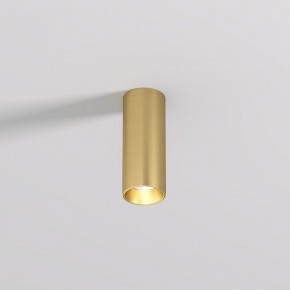DK2615-SB Накладной светильник SHINE TUBE со светодиодом, D45*H115, IP20, 3000К, 7W, RA?90, сатинированная латунь, алюминий в Нижнем Тагиле - nizhniy-tagil.ok-mebel.com | фото