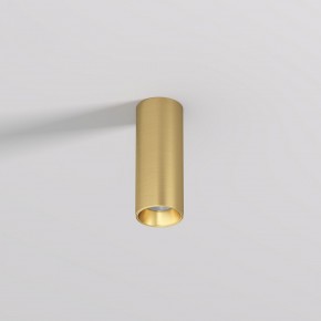 DK2615-SB Накладной светильник SHINE TUBE со светодиодом, D45*H115, IP20, 3000К, 7W, RA?90, сатинированная латунь, алюминий в Нижнем Тагиле - nizhniy-tagil.ok-mebel.com | фото 2