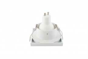 DK3014-WH Встраиваемый светильник влагозащ., IP 44, 50 Вт, GU10, белый, алюминий в Нижнем Тагиле - nizhniy-tagil.ok-mebel.com | фото 5
