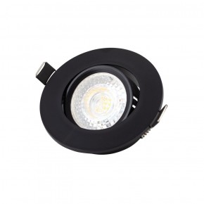 DK3020-BK Встраиваемый светильник, IP 20, 10 Вт, GU5.3, LED, черный, пластик в Нижнем Тагиле - nizhniy-tagil.ok-mebel.com | фото 1